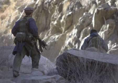 Operadores britânicos no Afeganistão (possívelmente do SAS).