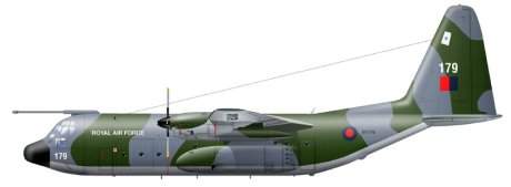 Lockheed C1 - C1P - C3 Hercules britânico.